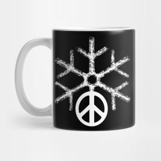 Snow with Peace Mug